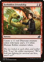 Matte Finish Ikoria: Lair of Behemoths Forbidden Friendship ( #119 )