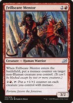 Matte Finish Ikoria: Lair of Behemoths Frillscare Mentor ( #121 )