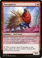 Matte Finish Ikoria: Lair of Behemoths Porcuparrot ( #128 )