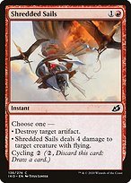 Matte Finish Ikoria: Lair of Behemoths Shredded Sails ( #136 )