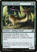 Matte Finish Ikoria: Lair of Behemoths Flycatcher Giraffid ( #153 )