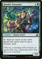 Matte Finish Ikoria: Lair of Behemoths Humble Naturalist ( #160 )