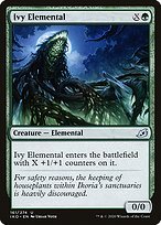 Matte Finish Ikoria: Lair of Behemoths Ivy Elemental ( #161 )