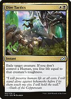 Matte Finish Ikoria: Lair of Behemoths Dire Tactics ( #183 )