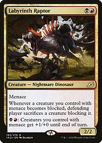 Matte Finish Ikoria: Lair of Behemoths Labyrinth Raptor ( #193 )