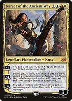 Matte Finish Ikoria: Lair of Behemoths Narset of the Ancient Way ( #195 )