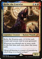 Matte Finish Ikoria: Lair of Behemoths Rielle, the Everwise ( #203 )