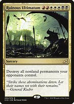 Matte Finish Ikoria: Lair of Behemoths Ruinous Ultimatum ( #204 )
