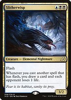 Matte Finish Ikoria: Lair of Behemoths Slitherwisp ( #208 )