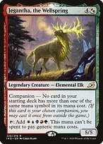 Matte Finish Ikoria: Lair of Behemoths Jegantha, the Wellspring ( #222 )