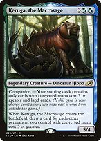 Matte Finish Ikoria: Lair of Behemoths Keruga, the Macrosage ( #225 )