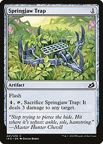 Matte Finish Ikoria: Lair of Behemoths Springjaw Trap ( #241 )