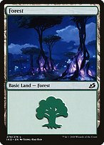 Matte Finish Ikoria: Lair of Behemoths Forest ( #274 )
