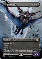 Matte Finish Ikoria: Lair of Behemoths Dirge Bat ( #289 )