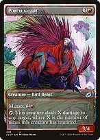 Matte Finish Ikoria: Lair of Behemoths Porcuparrot ( #293 )