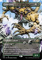 Matte Finish Ikoria: Lair of Behemoths Gemrazer ( #295 )