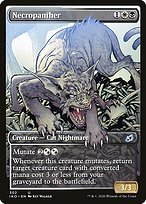 Matte Finish Ikoria: Lair of Behemoths Necropanther ( #302 )