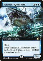 Matte Finish Ikoria: Lair of Behemoths Voracious Greatshark ( #320 )