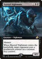 Matte Finish Ikoria: Lair of Behemoths Hunted Nightmare ( #322 )
