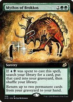 Matte Finish Ikoria: Lair of Behemoths Mythos of Brokkos ( #329 )