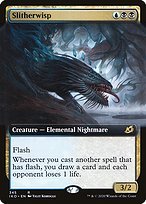 Matte Finish Ikoria: Lair of Behemoths Slitherwisp ( #345 )