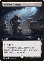 Matte Finish Ikoria: Lair of Behemoths Bonders' Enclave ( #363 )