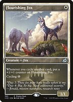 Matte Finish Ikoria: Lair of Behemoths Flourishing Fox ( #365 )