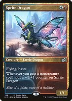 Matte Finish Ikoria: Lair of Behemoths Sprite Dragon ( #369 )