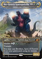 Matte Finish Ikoria: Lair of Behemoths Brokkos, Apex of Forever ( #378 )