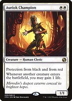Matte Finish Iconic Masters Auriok Champion ( #9 )