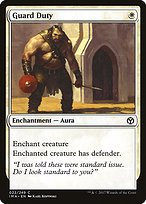Matte Finish Iconic Masters Guard Duty ( #22 )