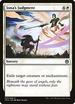 Matte Finish Iconic Masters Iona's Judgment ( #25 )