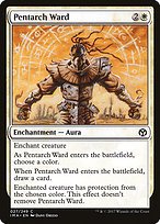 Matte Finish Iconic Masters Pentarch Ward ( #27 )