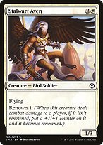 Matte Finish Iconic Masters Stalwart Aven ( #32 )