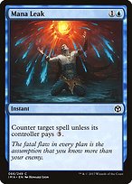 Matte Finish Iconic Masters Mana Leak ( #66 )