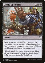 Matte Finish Iconic Masters Grisly Spectacle ( #92 )