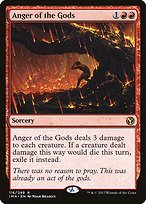 Matte Finish Iconic Masters Anger of the Gods ( #116 )