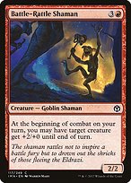 Matte Finish Iconic Masters Battle-Rattle Shaman ( #117 )
