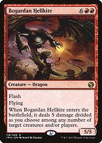 Matte Finish Iconic Masters Bogardan Hellkite ( #118 )