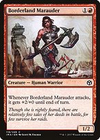 Matte Finish Iconic Masters Borderland Marauder ( #119 )