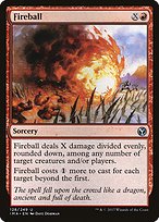 Matte Finish Iconic Masters Fireball ( #128 )