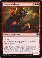 Matte Finish Iconic Masters Furnace Whelp ( #129 )
