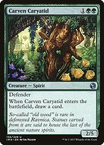 Matte Finish Iconic Masters Carven Caryatid ( #156 )