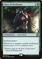 Matte Finish Iconic Masters Curse of Predation ( #159 )