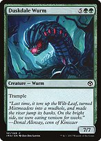 Matte Finish Iconic Masters Duskdale Wurm ( #161 )