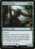 Matte Finish Iconic Masters Primeval Titan ( #183 )