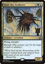 Matte Finish Iconic Masters Simic Sky Swallower ( #208 )