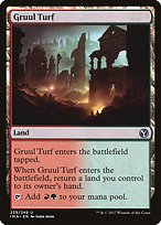 Matte Finish Iconic Masters Gruul Turf ( #239 )