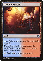 Matte Finish Iconic Masters Izzet Boilerworks ( #241 )