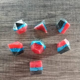 7 Piece Dice Set - 3 Color